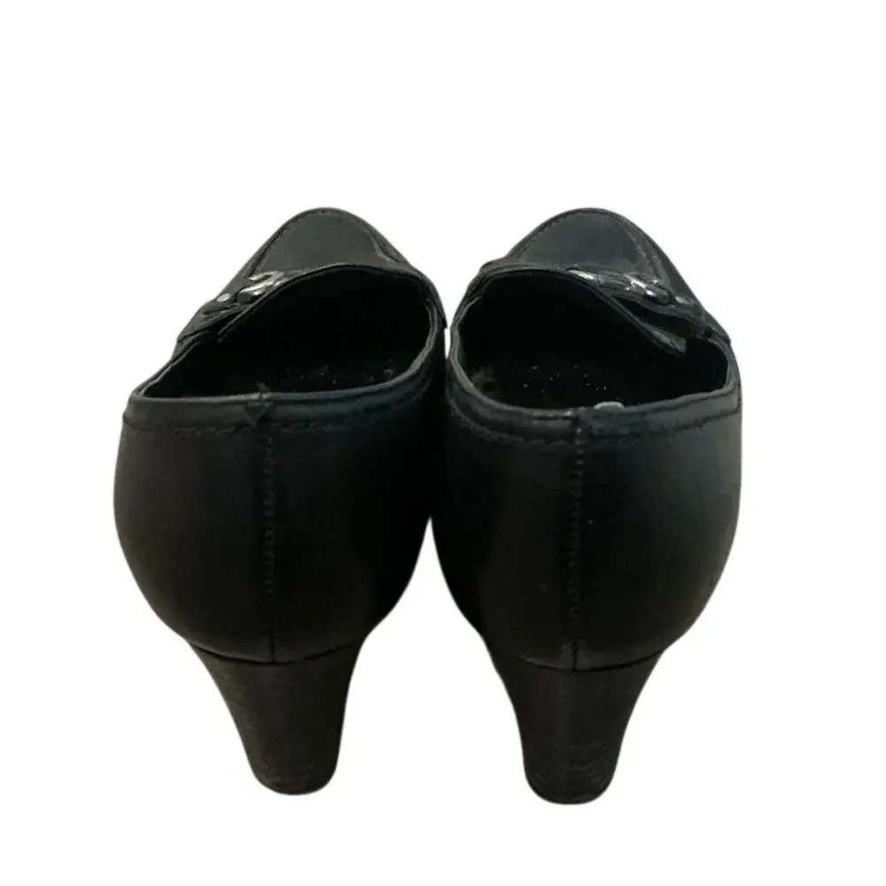 Bally Womens Dalina Pumps EU 37 US 6.5 Black Classic Old Money Academia Career